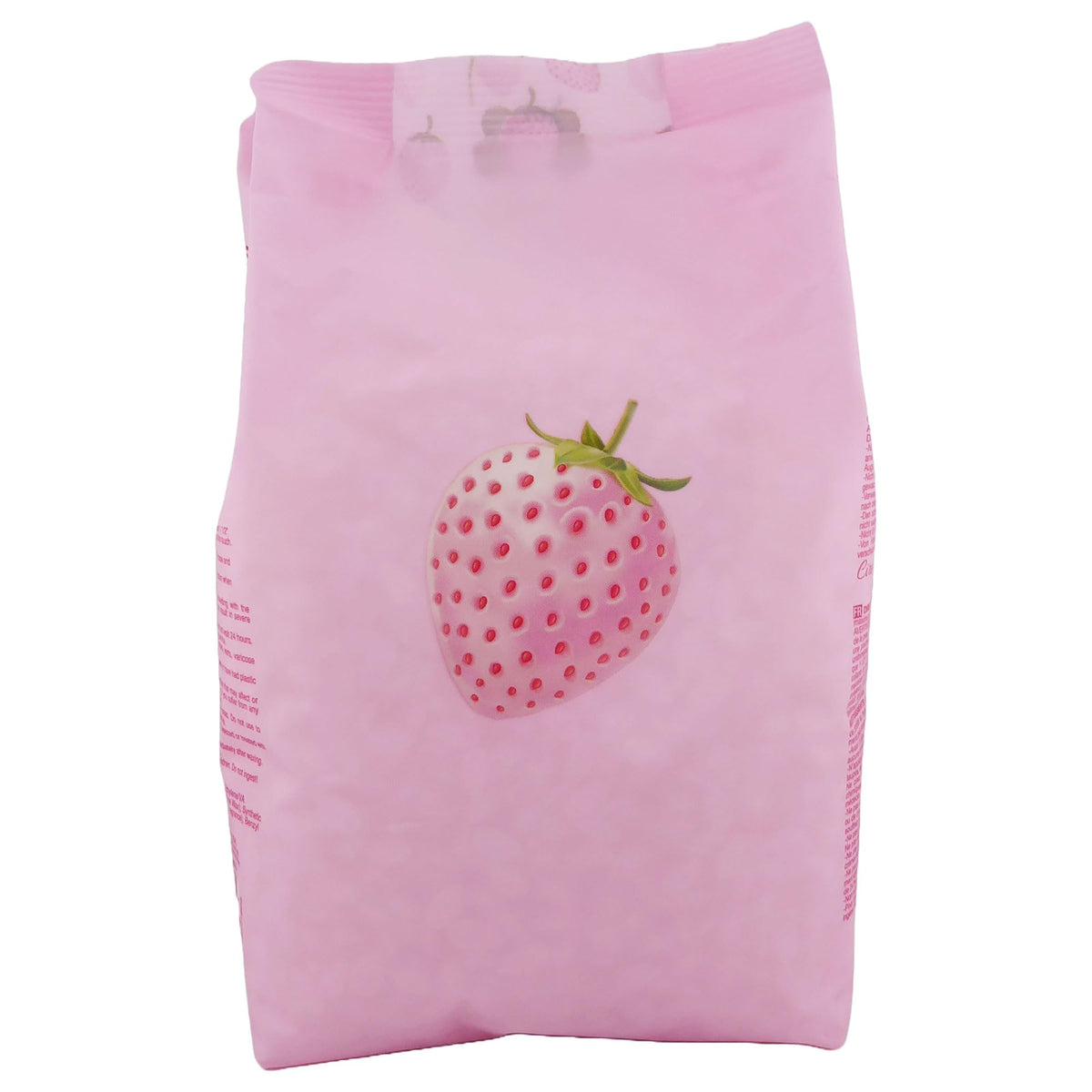 Waxness front packaging showing white strawberry beads and clear product labeling benefit: easy identification