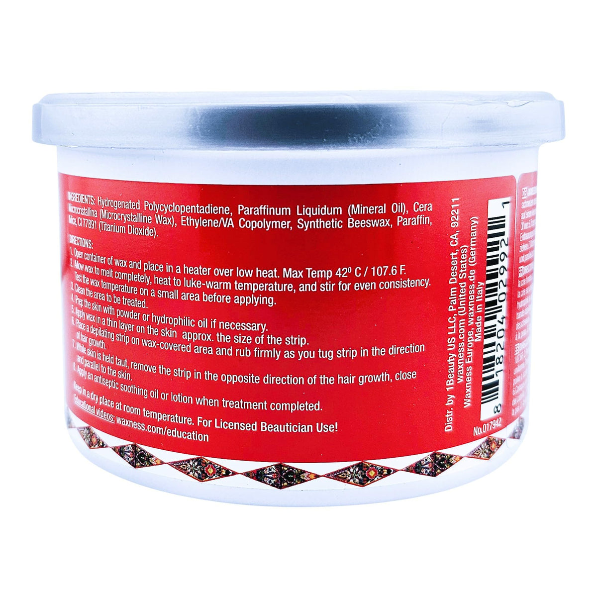 Waxness Russian Pearl creamy texture close-up demonstrating smooth spreadability