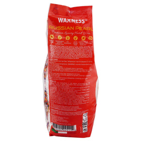 Waxness 2 kg tub beside measuring scale showing quantity and salon-ready supply benefit