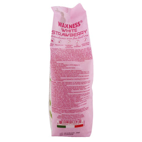 Waxness thermochromic color change from off-white to pearly pink indicating ideal temperature benefit: safer use