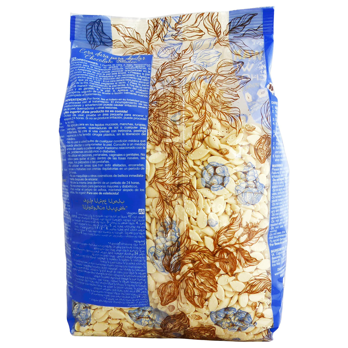 Close-up of Waxness beads texture illustrating smooth meltability and even consistency