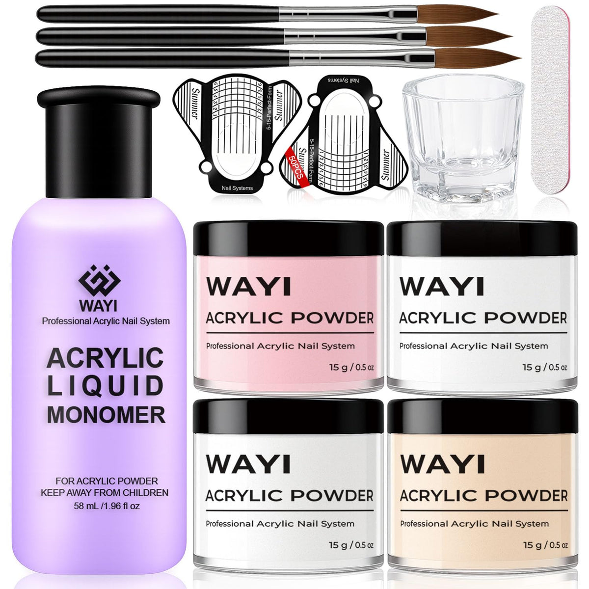 WAYI front packaging showing full kit and components for easy setup