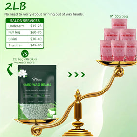 Wchiou bikini-area waxing demonstrating gentle, precise hair removal