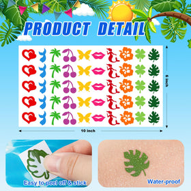 WDAHDHP assorted sticker sheets laid out displaying shapes and variety