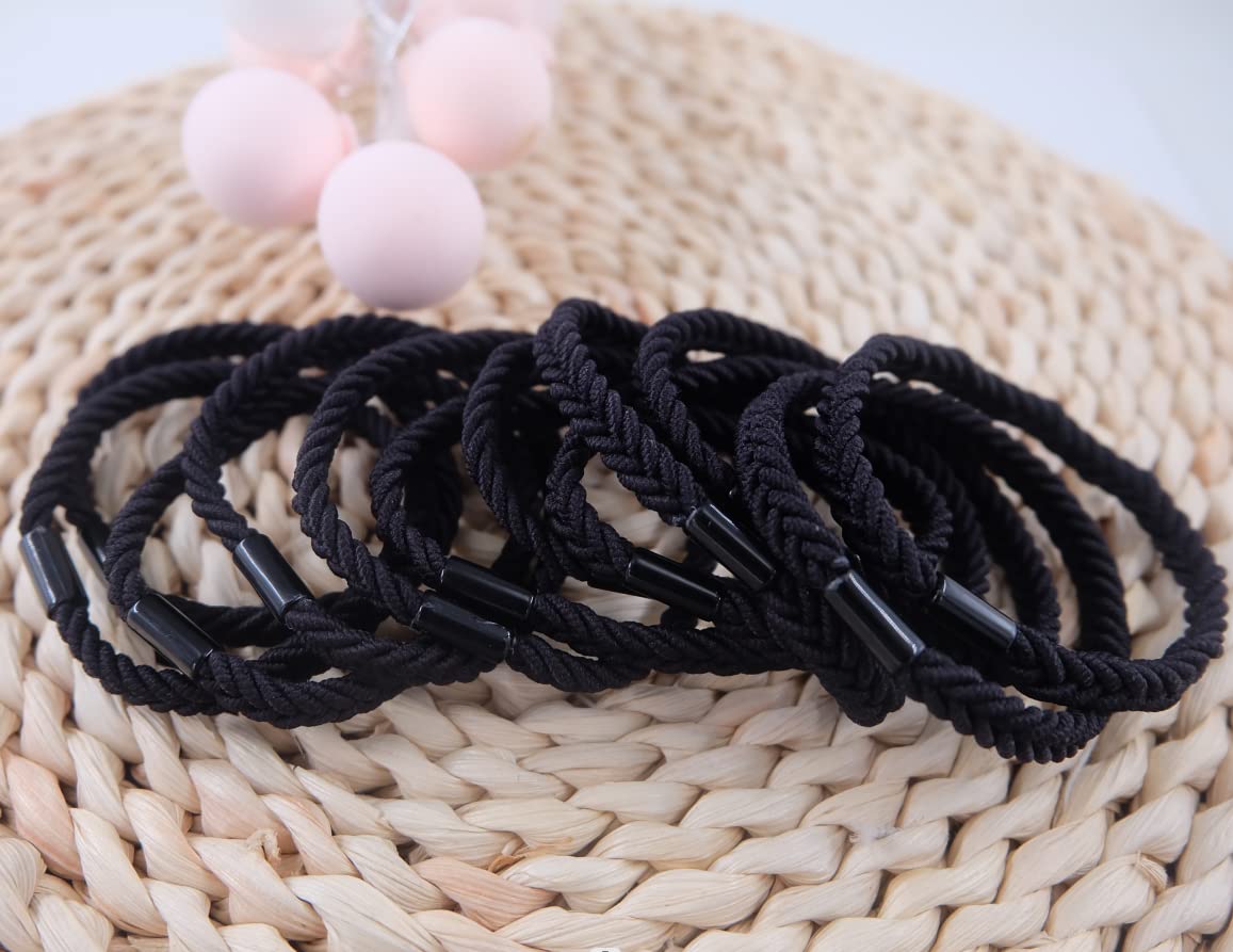 WDGROW twelve hair ties neatly arranged, value-pack backup benefit