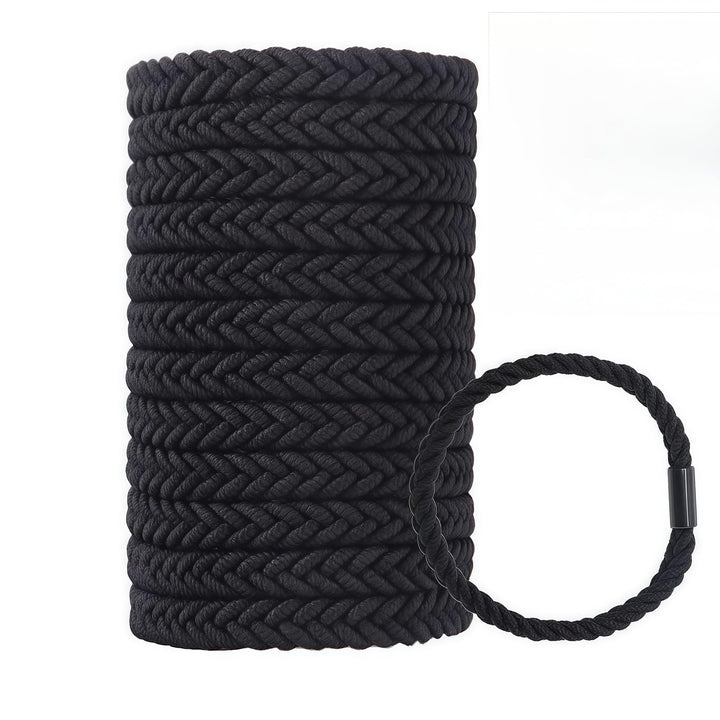WDGROW front packaging showing 12-pack hair ties, convenient storage benefit