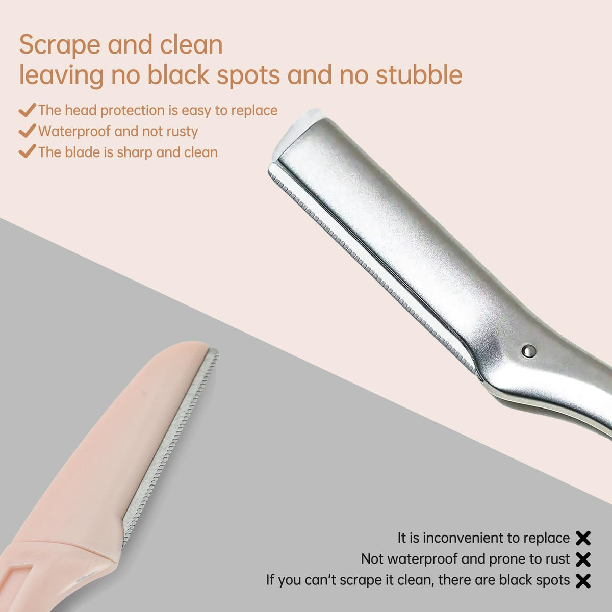 WDVFETGBGHHDSCFRCE close-up of blade edge highlighting sharpness and precise shave