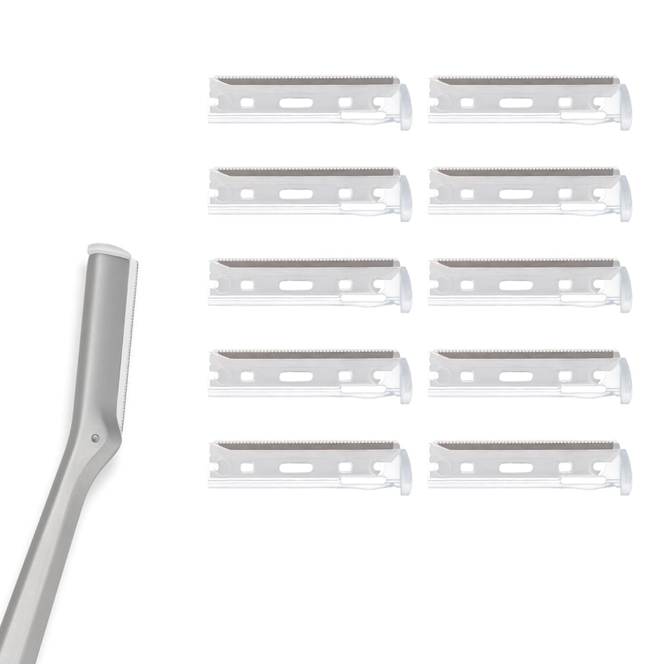 WDVFETGBGHHDSCFRCE front packaging showing ten replacement blades and compatibility