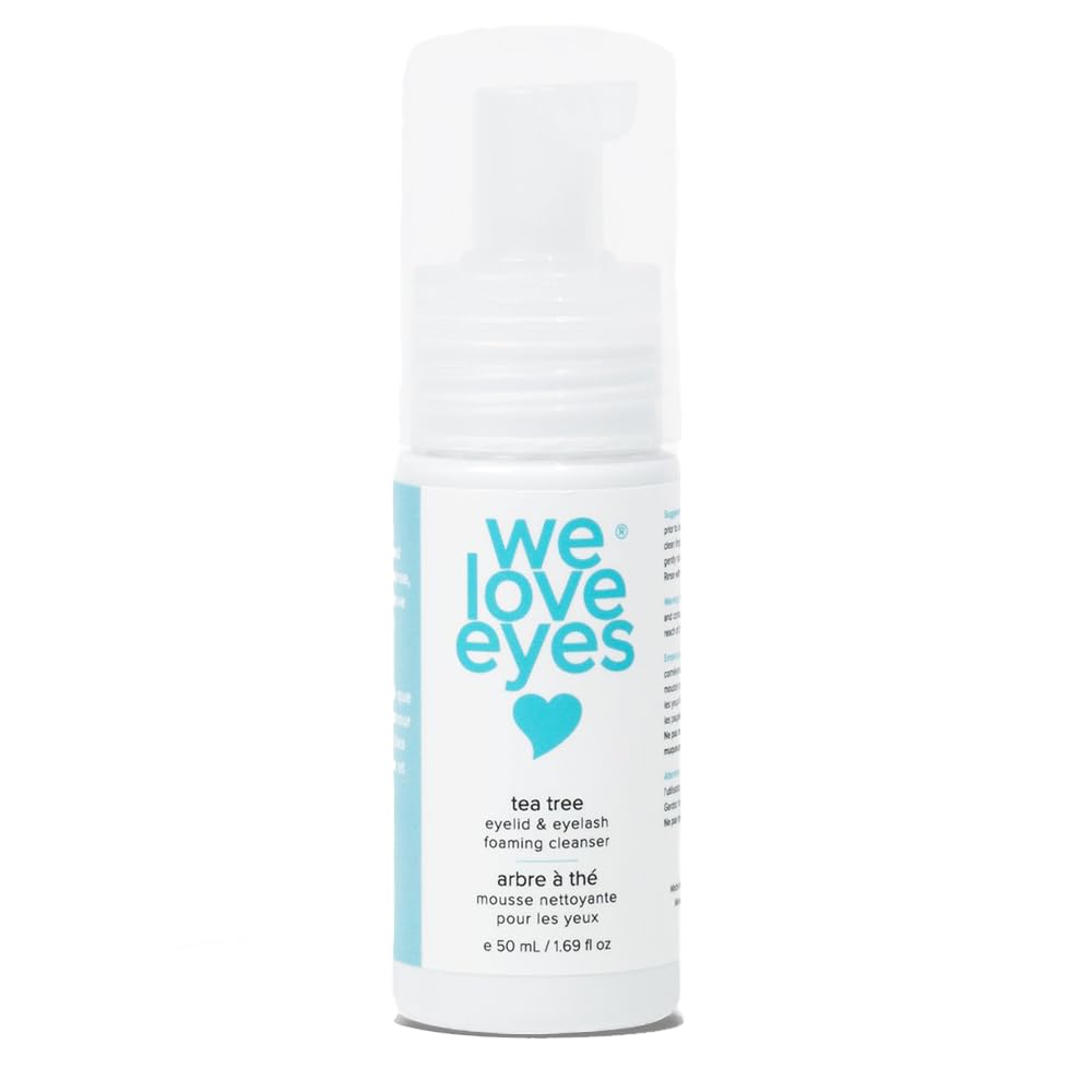 We Love Eyes front packaging showing product benefits and vegan label