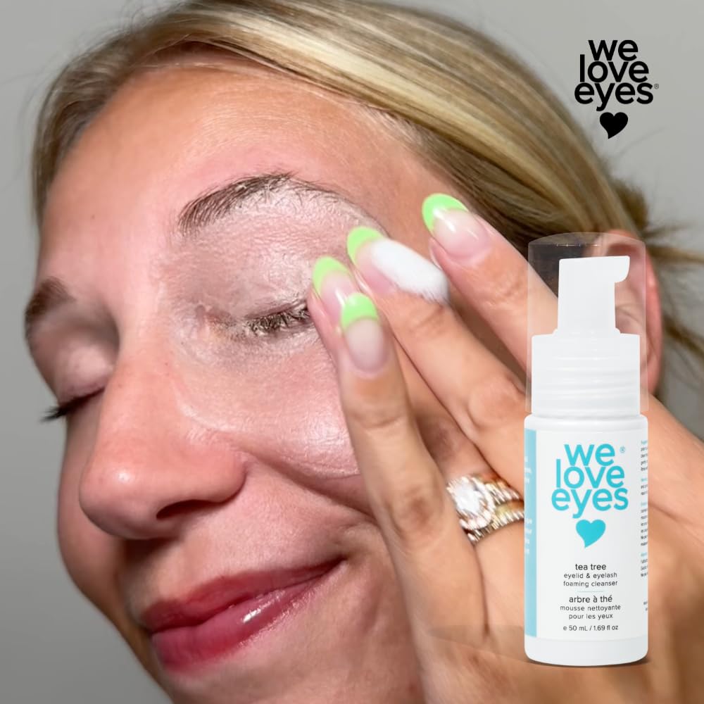 We Love Eyes ingredients label highlighting plant-based preservative