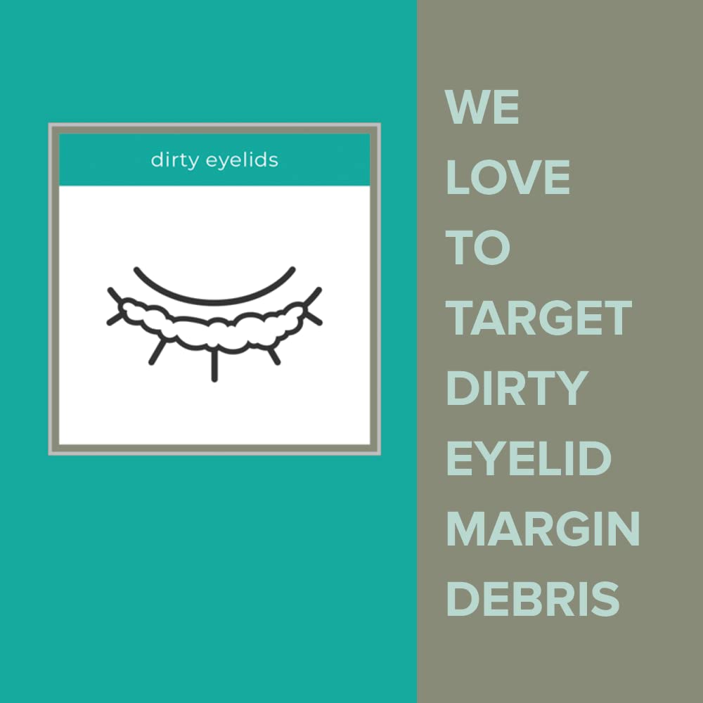 We Love Eyes on bathroom shelf in lifestyle setting promoting daily use