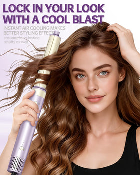 webeauty dual-voltage label close-up demonstrating worldwide compatibility benefit