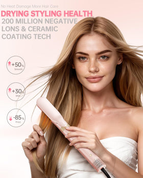 webeauty in use curling hair to create defined, long lasting waves