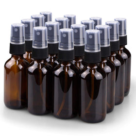 Wedama amber front packaging showing 16 bottles and caps, organized for quick use