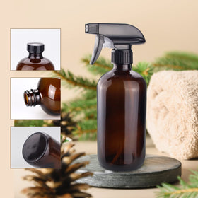 Wedama bottle filled with kitchen cleaner demonstrating refillable use