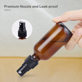 Wedama bottle held in hand demonstrating 2 oz size and convenient portability benefit