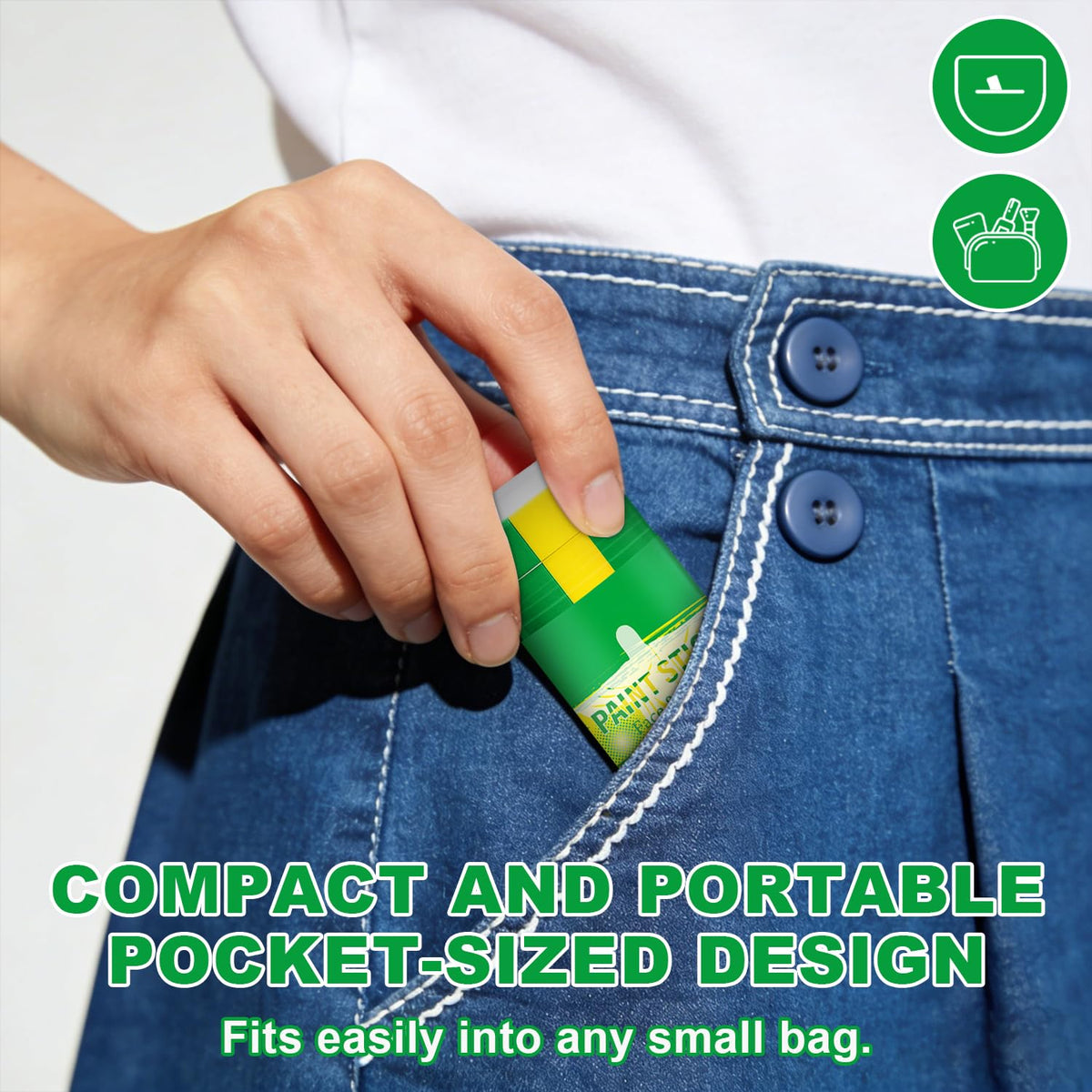 WEEMAY twist-up cap and mechanism detail, mess-free convenience