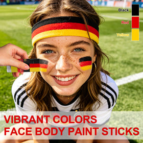WEEMAY compact twist-up stick closed, convenient for fans on the go