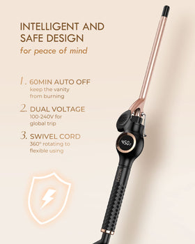 WEEYUM travel-ready kit with dual voltage packing for worldwide styling flexibility