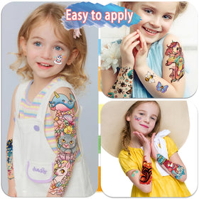 Weipbwor display of half-arm wraps with varied animal and space designs