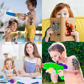 Weipbwor small sticker tattoos closeup offering mix-and-match accents