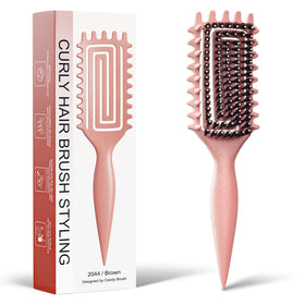 Weldilgit brush front view showing compact design and beige finish for easy styling