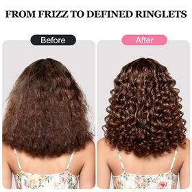 Weldilgit narrow-tooth side shaping uniform curl clumps from root to tip