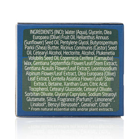 Weleda jar open showing creamy texture and easy absorption