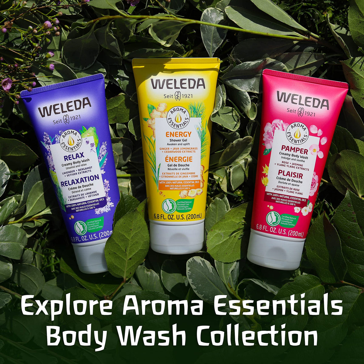 Weleda Relax bottle packed in a travel pouch for carry-on convenience