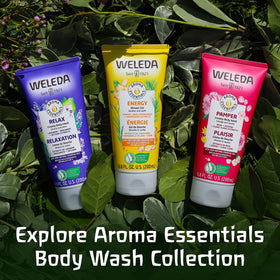 Weleda Relax bottle packed in a travel pouch for carry-on convenience