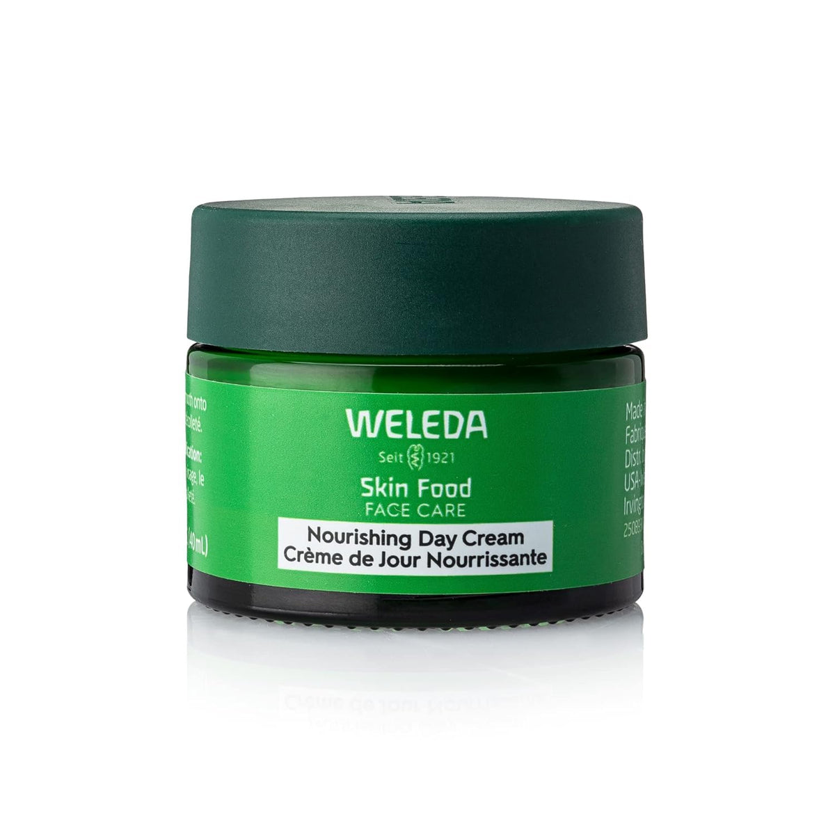Weleda Skin Food front tube shot showing compact size and travel convenience