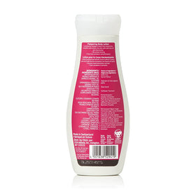 Weleda pump and cap detail highlighting easy-dispense design and tidy application benefit