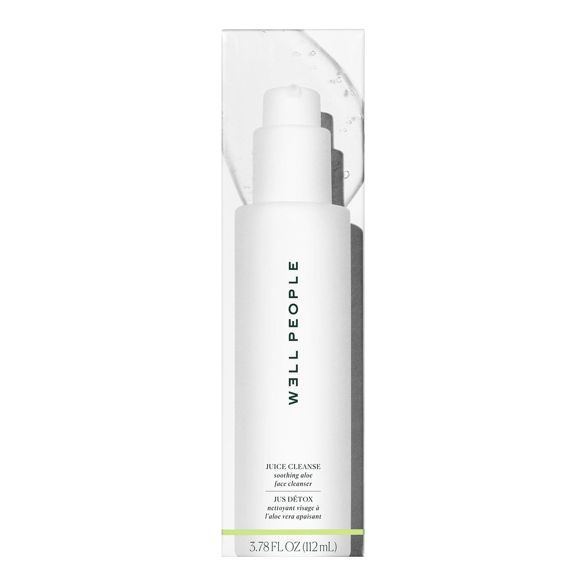 Well People broccoli seed oil drop highlighting smoothing and brightening