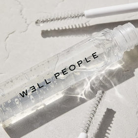 Well People brow gel in use grooming brows for a polished look