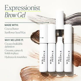Well People close-up micro-precision brush for precise grooming and targeted tint