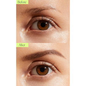Well People pencil in hand applying to brow for ease-of-use and precise shaping benefit