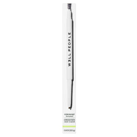 Well People spoolie detail blending pencil strokes for naturally groomed brows benefit