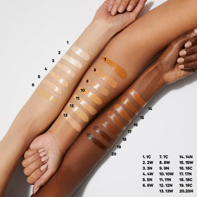 Well People concealer cream texture close-up highlighting blendable, hydrating formula