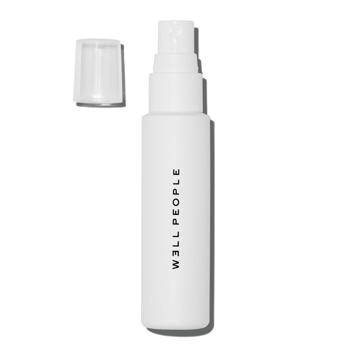 Well People front bottle showing clean plant-powered packaging and benefit