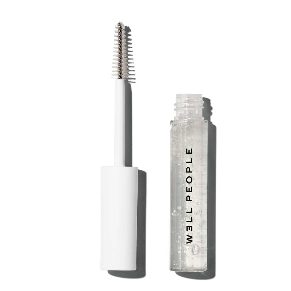 Well People front packaging showing clear brow gel and brand