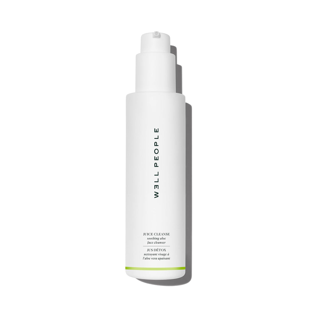Well People front packaging showing cleanser and benefits at a glance