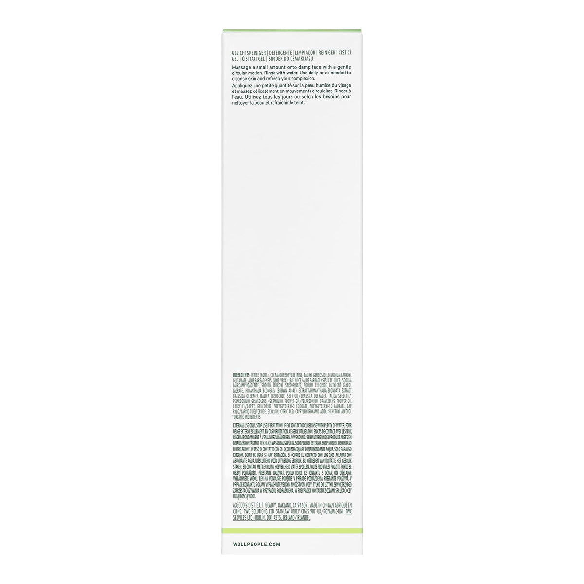 Well People cleanser in bathroom routine demonstrating daily use ease