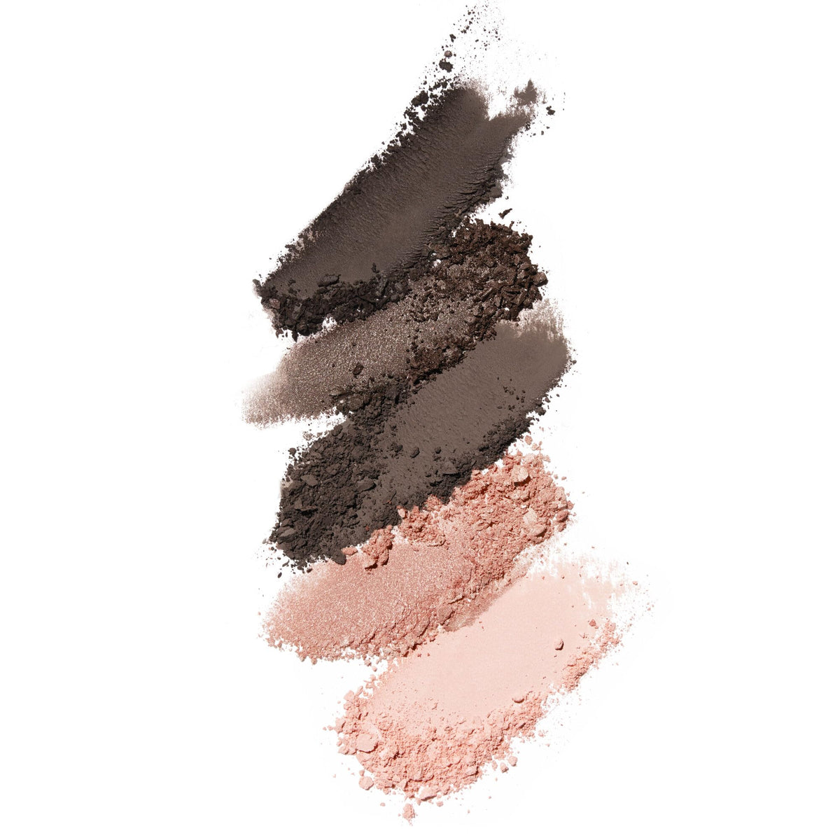 Well People open palette displaying five shades and built-in mirror for travel
