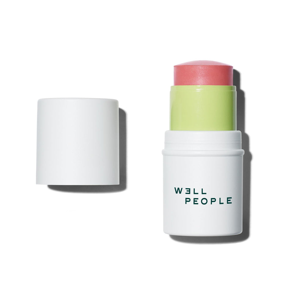 Well People front packaging showing clean tube and berry shade, easy-to-carry