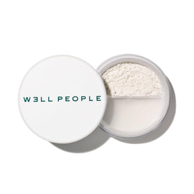 Well People jar front view showing product packaging and clean beauty branding