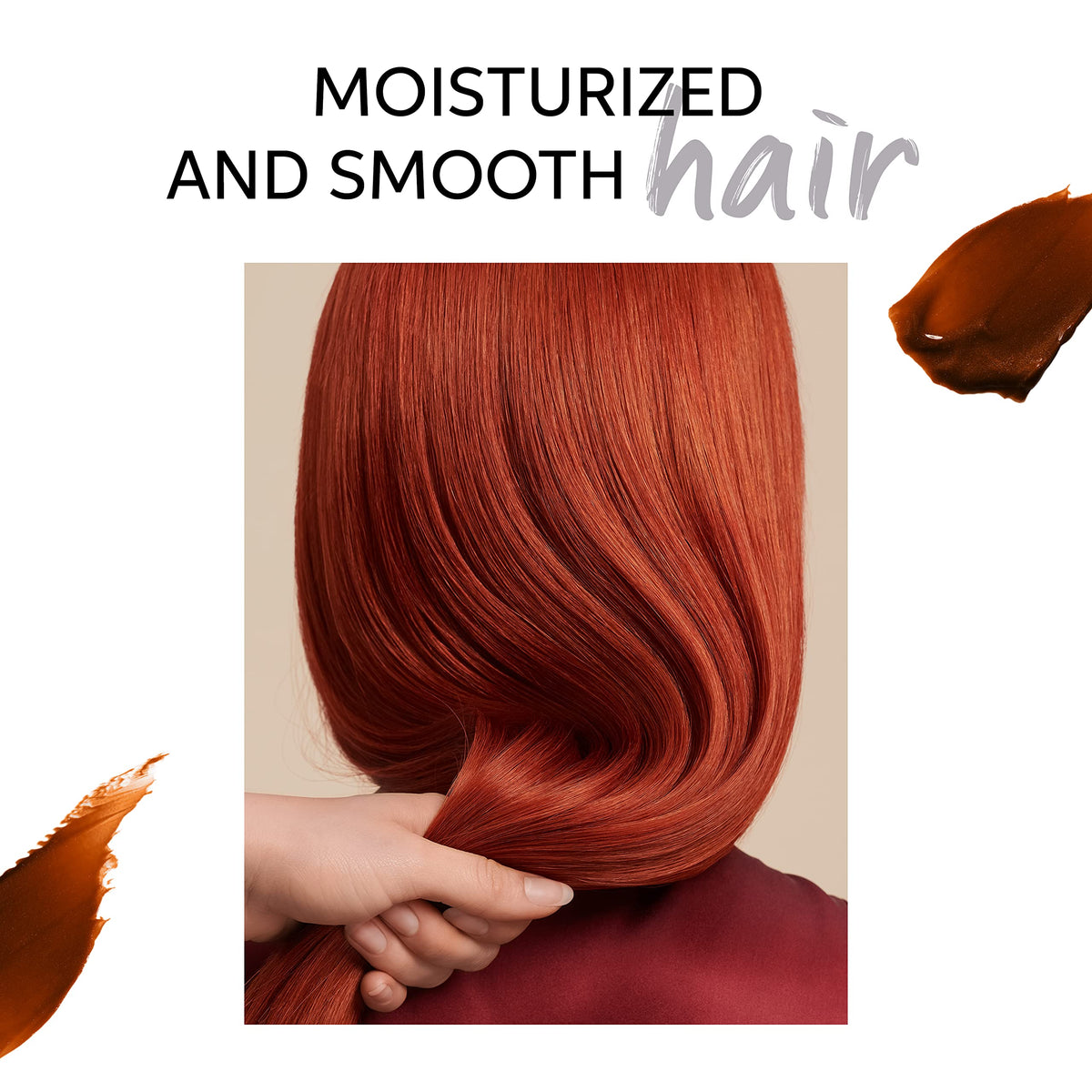 Wella Professionals application on hair lengths for even copper deposit