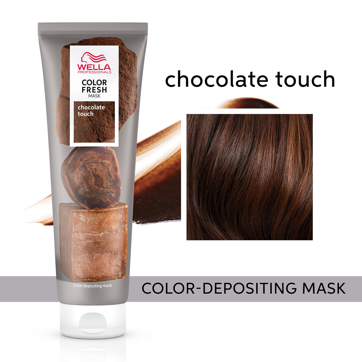 Wella Professionals creamy mask texture close-up showcasing rich conditioning