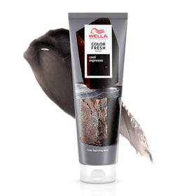 Wella Professionals front packaging of Cool Espresso mask, clear product identification and benefit