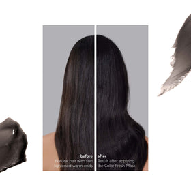 Wella Professionals lifestyle model with toned hair showing salon-like Cool Espresso finish