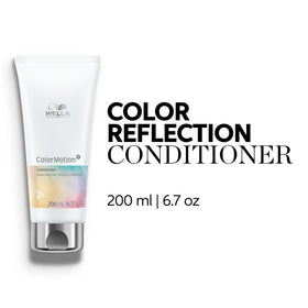 Wella Professionals back label close-up highlighting ingredients and usage benefits